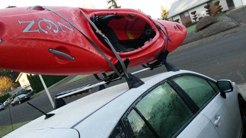 Jackson Kayak Zen ontop of my Subaru Impreza