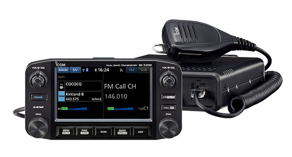 A generic marketing photo of the soon to be released ICOM-5200