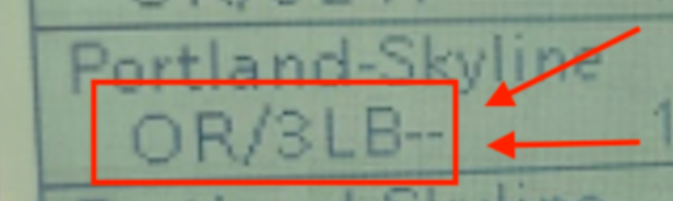 A screenshot of the ICOM-5100 showing a repeaters score and information that can be displayed when utilizing an export from repeater-scores.app