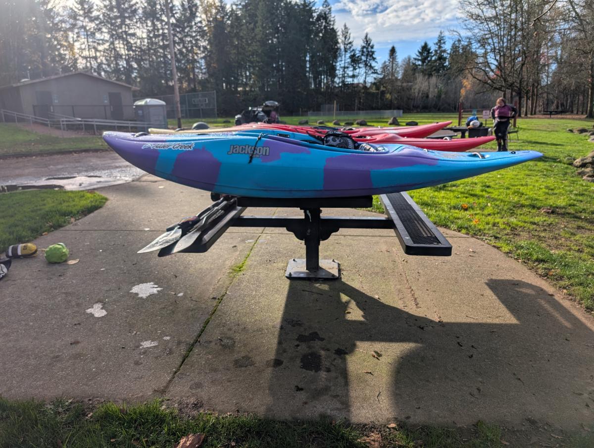 The Jackson Antix's viewed from the side, in order of Antix 3, Antix 2, and Antix 1 in the back